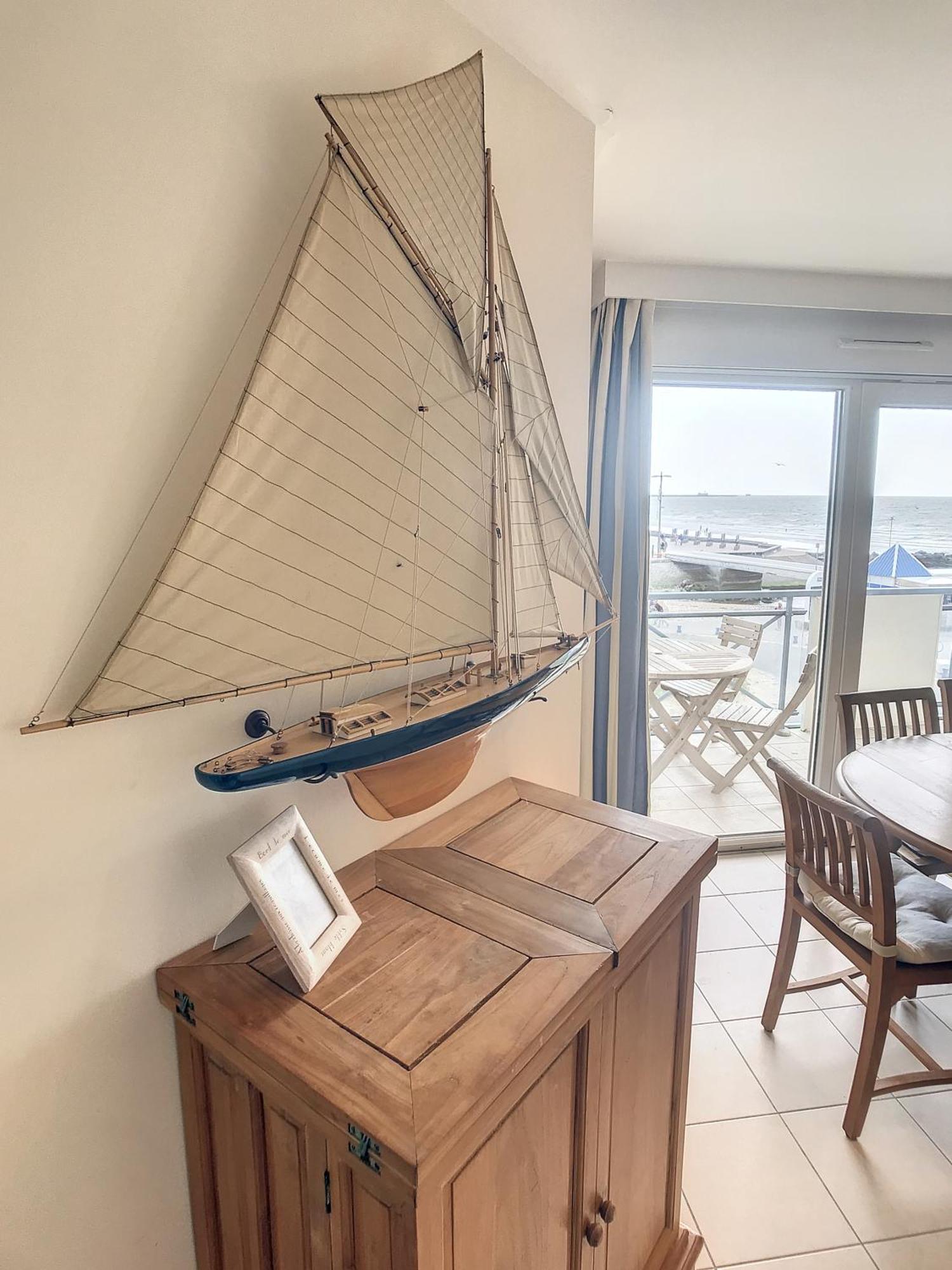 Fleur De Sel Appartement Face A La Mer Wimereux Ngoại thất bức ảnh